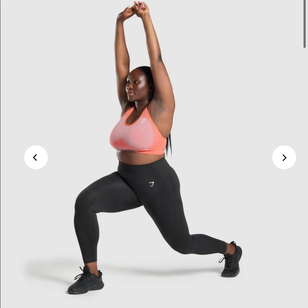 Gym Shark - Vital Seamless Leggings - Black Marl
